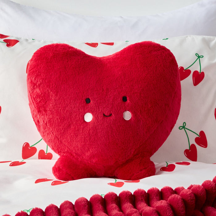 Heart Shaped Cushion - Red 🇬🇧