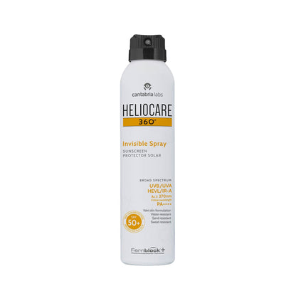 Heliocare 360 Invisible Spray Protector Solar Sunscreen SPF 50+ PA++++