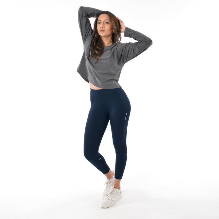 High Waisted Striker Leggings - IRONGEAR Fitness
