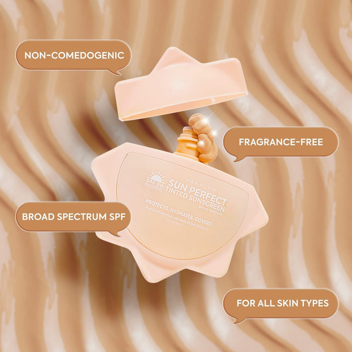 Hikari Premium Sun Perfect Tinted Sunscreen 50ml واقي الشمس الملون هيكاري بريميوم صن بيرفكت - Princess Cosmetics Qatar