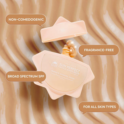Hikari Premium Sun Perfect Tinted Sunscreen 50ml واقي الشمس الملون هيكاري بريميوم صن بيرفكت - Princess Cosmetics Qatar