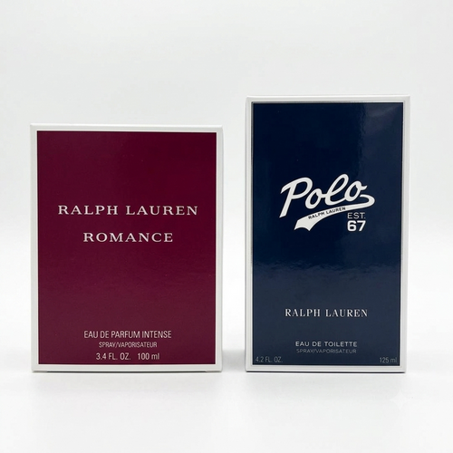 His & Hers Gift Set : Men Polo 67 EDT 125ml & Romance EDP Intense 100ml