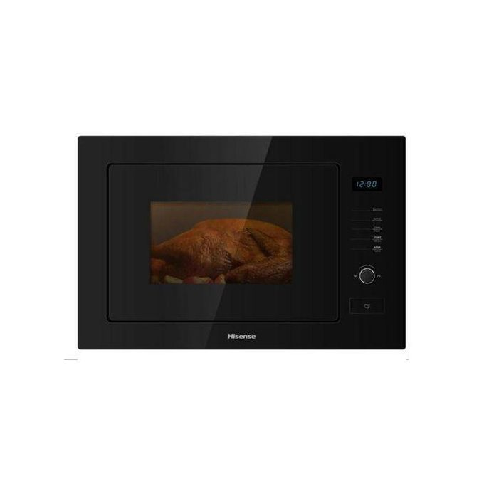 Hisense 25L Built-In Solo Microwave Oven B25MOBX7 with Grill - Black