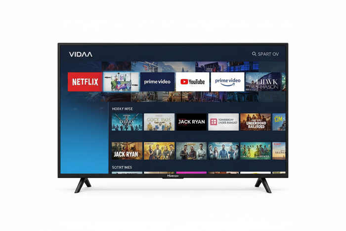 Hisense 43" A4 Smart TV - AI Image