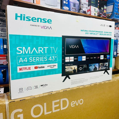 Hisense 43" A4 Series Full HD Smart TV - VIDAA