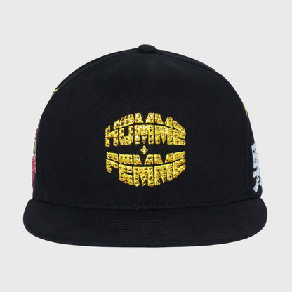 Homme + Femme "Japan Gemstone" Snapback - Black