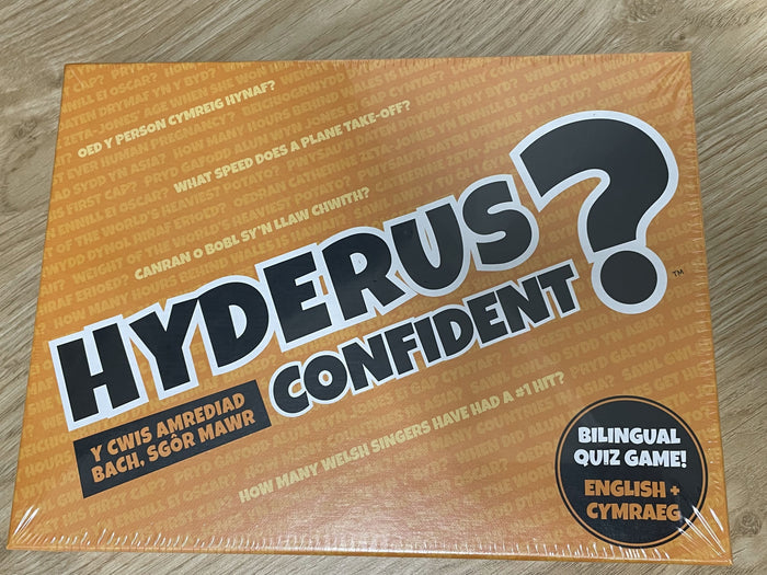 Hyderus? Confident? - A Bilingual Family Quiz Game about Wales