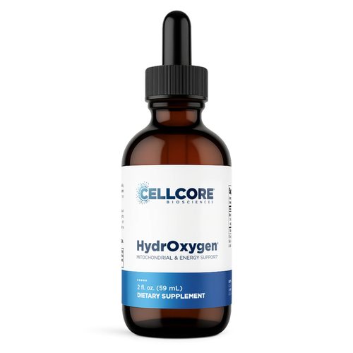 CellCore, HydrOxygen, molecular oxygen support, mitochondrial support, energy support, cellular oxygen, oxygen supplement, liquid supplement, BioActive Carbon, fulvic acid, sea minerals, magnesium malate, MSM, ATP support, detox support, cellular vitality, practitioner supplement