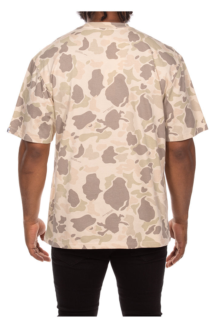 Ice Cream "Biggie" SS Camo Knit Tee (Oversized) (451-9307)
