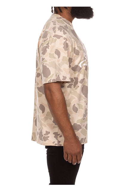 Ice Cream "Biggie" SS Camo Knit Tee (Oversized) (451-9307)
