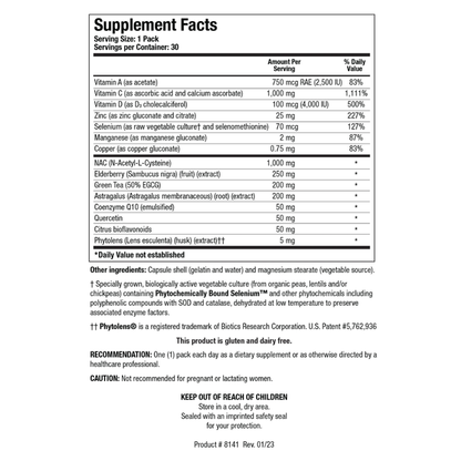 Immune Support Packs by Biotics Research