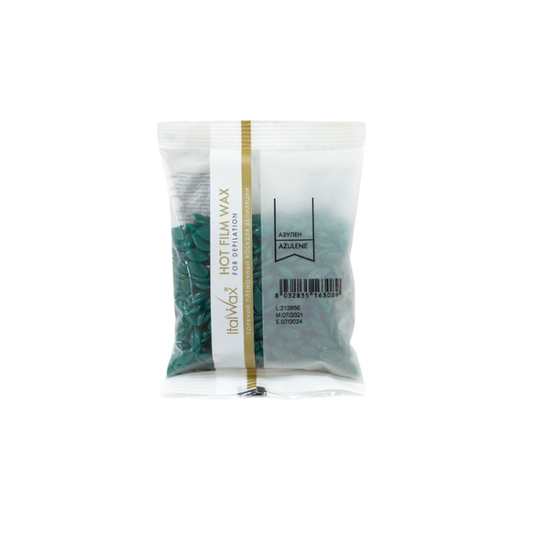 Italwax - Hard Wax Azulene, 100g *EXPIRES 03/27*