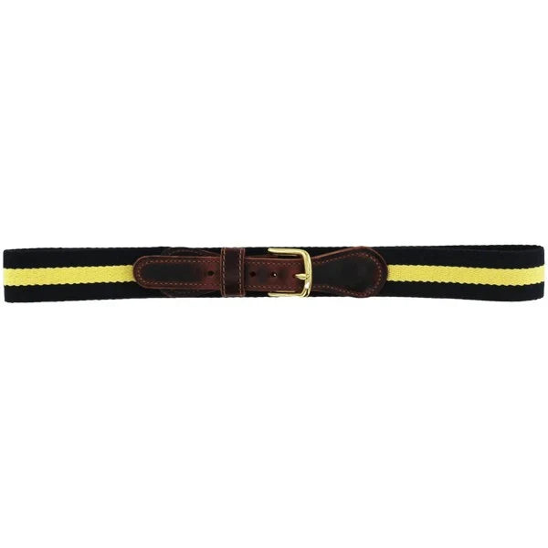 J Bailey Buddy Belt-Navy/Yellow