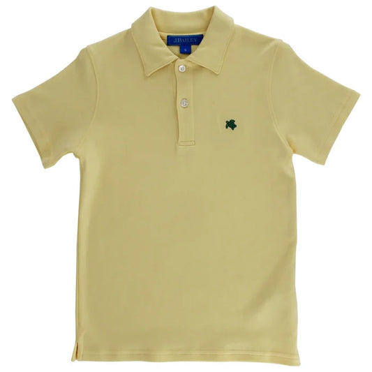 J. Bailey Yellow Short Sleeve Polo