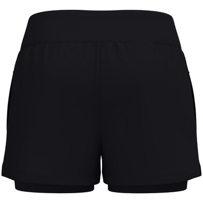 JAKO 2-in-1 Short One Damen – Schwarz (hinten)