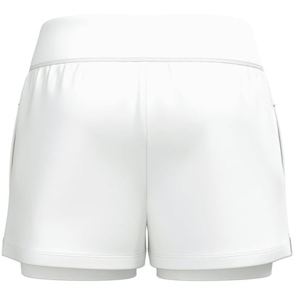 JAKO 2-in-1 Short One Damen – Weiß (hinten)