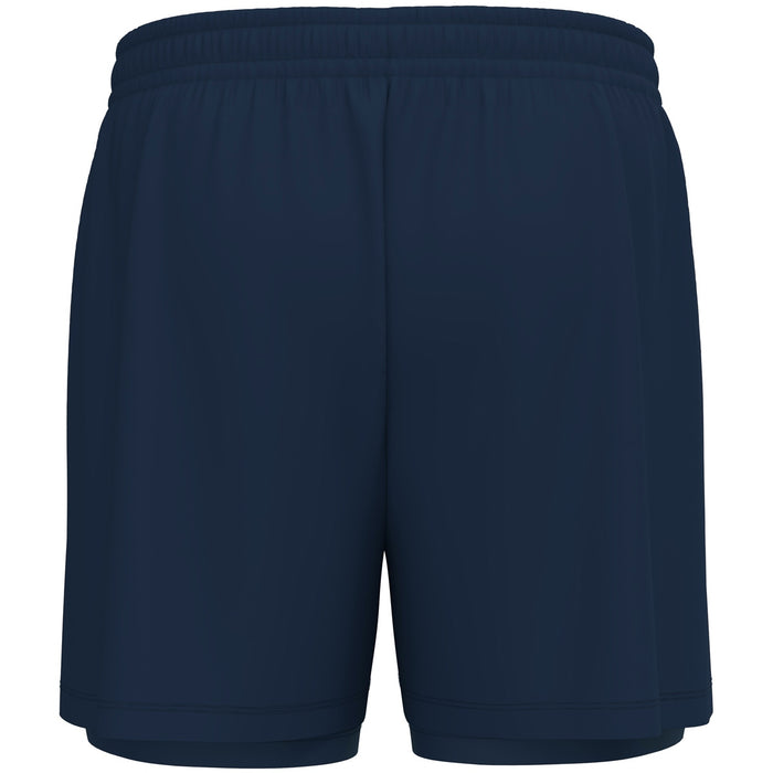 JAKO 2-in-1 Short One – Blau (hinten)