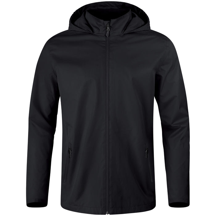 JAKO Allwetterjacke Allround – Schwarz (vorne)