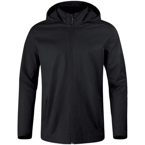 JAKO Allwetterjacke Allround – Schwarz (vorne)