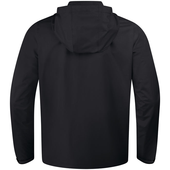JAKO Allwetterjacke Allround – Schwarz (hinten)