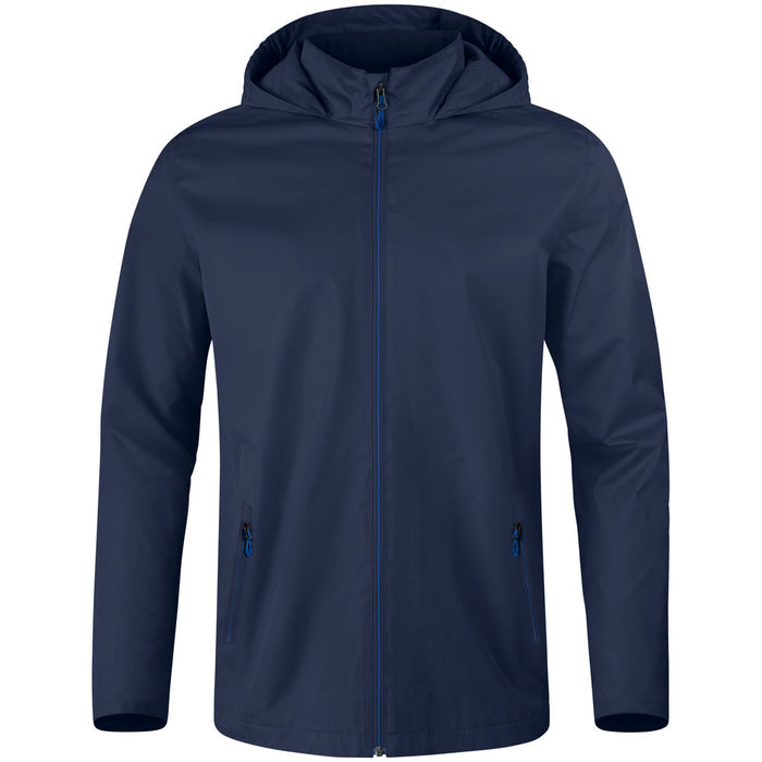 JAKO Allwetterjacke Allround – Blau (900) (vorne)