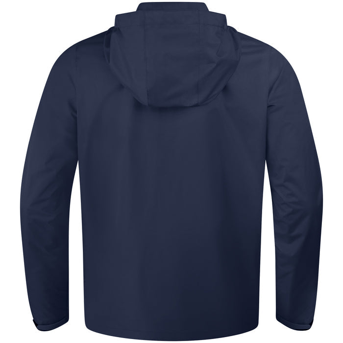JAKO Allwetterjacke Allround – Blau (900) (hinten)