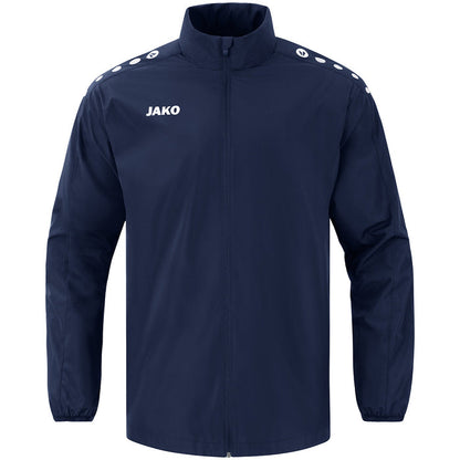 JAKO Allwetterjacke Light One – Blau (900) (vorne)