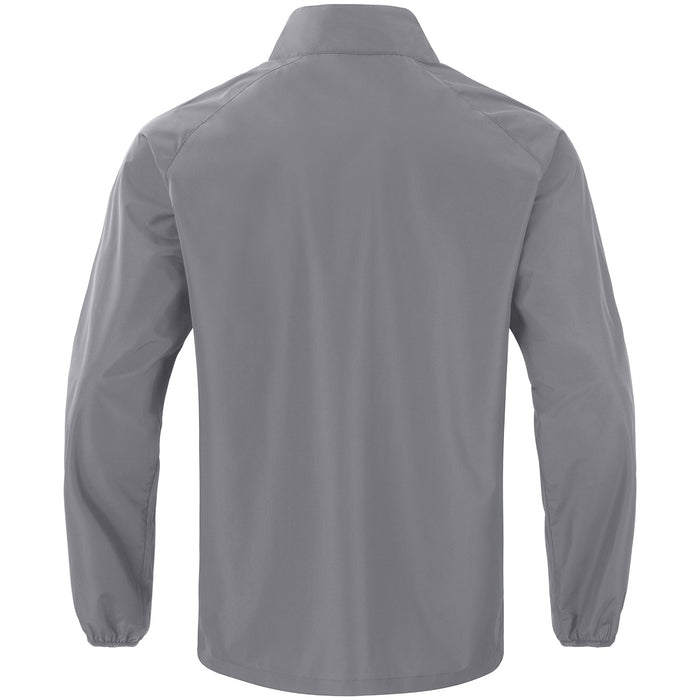 JAKO Allwetterjacke Light One – Grau (hinten)