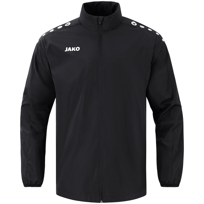 JAKO Allwetterjacke Light One – Schwarz (vorne)