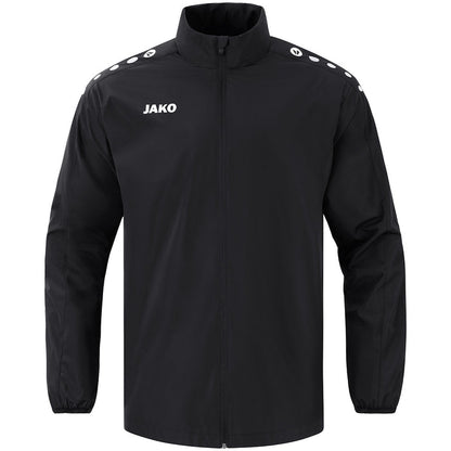 JAKO Allwetterjacke Light One – Schwarz (vorne)