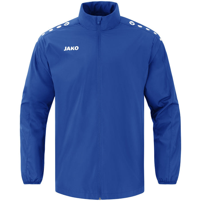 JAKO Allwetterjacke Light One – Blau (400) (vorne)
