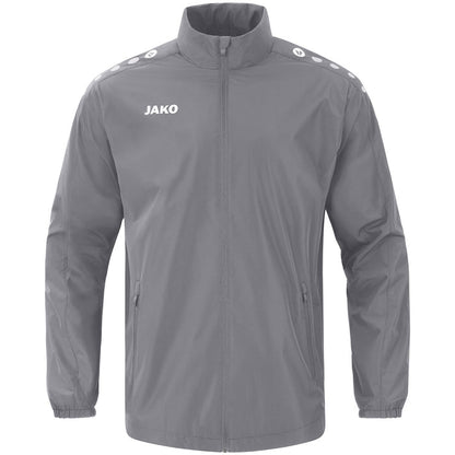 JAKO Allwetterjacke One – Grau (vorne)
