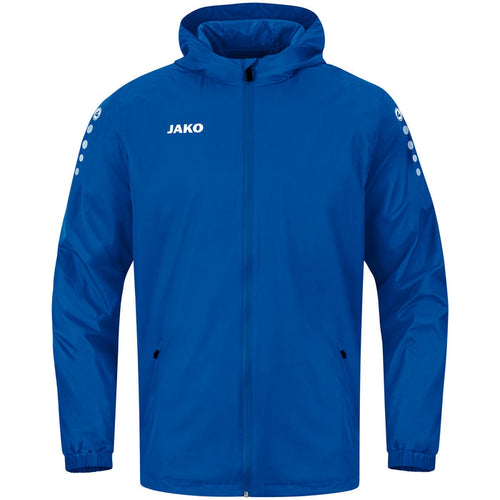 JAKO Allwetterjacke Team 2.0 – Blau (400) (vorne)