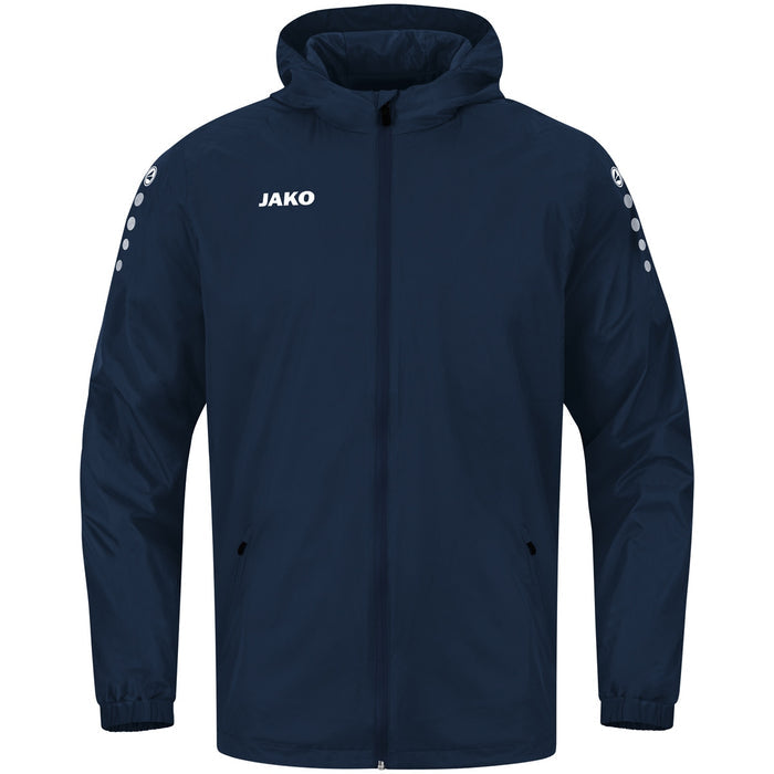 JAKO Allwetterjacke Team 2.0 – Blau (900) (vorne)