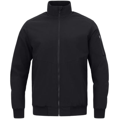 JAKO Bomberjacke – Schwarz (vorne)