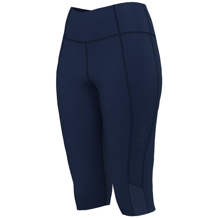JAKO Capri Tight Power Damen – Blau (vorne)