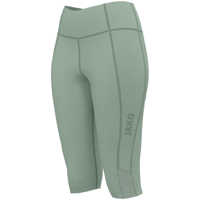 JAKO Capri Tight Power Damen – Grün (vorne)