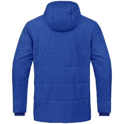 JAKO Coachjacke One mit Kapuze – Blau (400) (hinten)