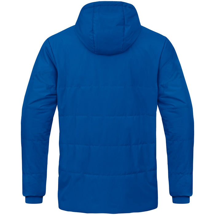 JAKO Coachjacke Team mit Kapuze – Blau (400) (hinten)