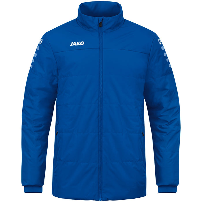 JAKO Coachjacke Team – Blau (400) (vorne)
