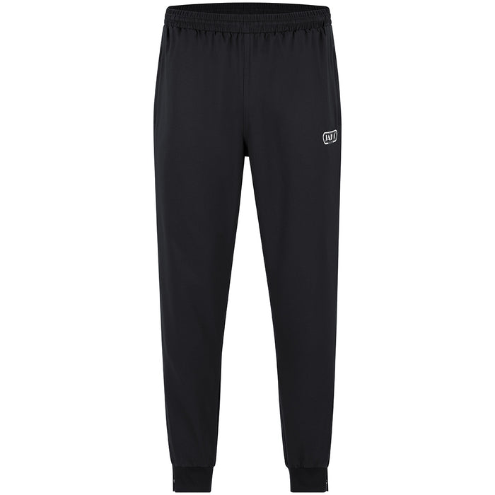 JAKO Freizeithose Retro – Schwarz (vorne)