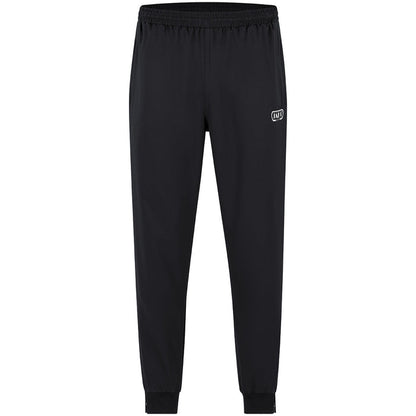 JAKO Freizeithose Retro – Schwarz (vorne)