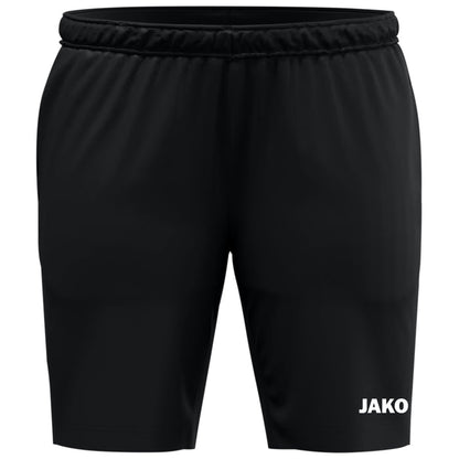 JAKO Freizeitshort Dynamic Damen – Schwarz (vorne)