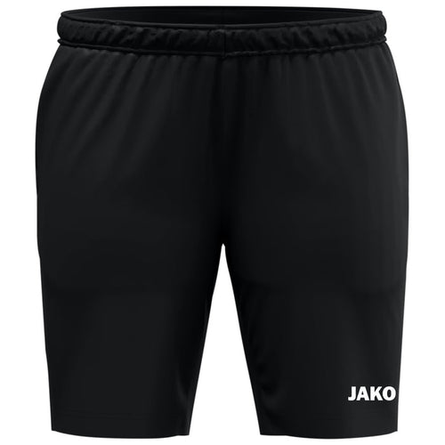 JAKO Freizeitshort Dynamic Damen – Schwarz (vorne)
