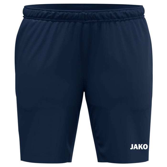 JAKO Freizeitshort Dynamic Damen – Blau (vorne)