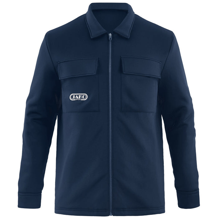 JAKO Hemdjacke Wardrobe – Blau (vorne)