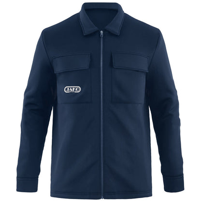 JAKO Hemdjacke Wardrobe – Blau (vorne)