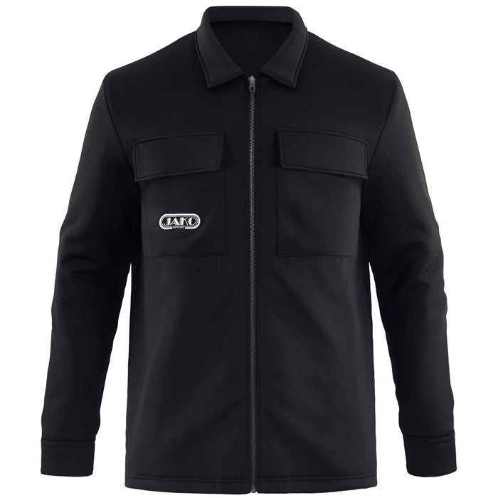 JAKO Hemdjacke Wardrobe – Schwarz (vorne)