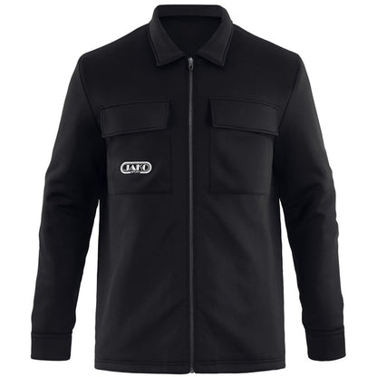 JAKO Hemdjacke Wardrobe – Schwarz (vorne)