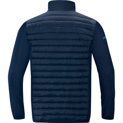 JAKO Hybridjacke Premium – Blau (hinten)